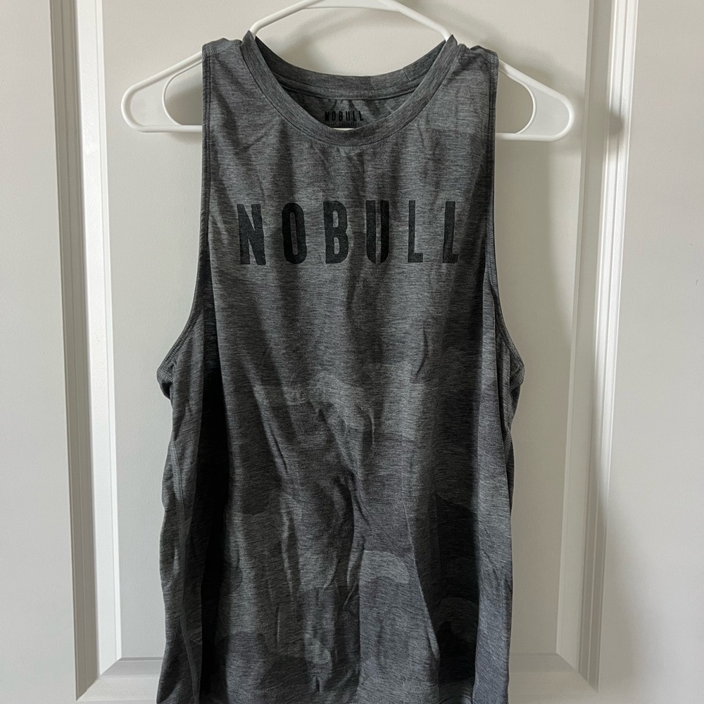NOBULL Gray Sleeveless Tank Top